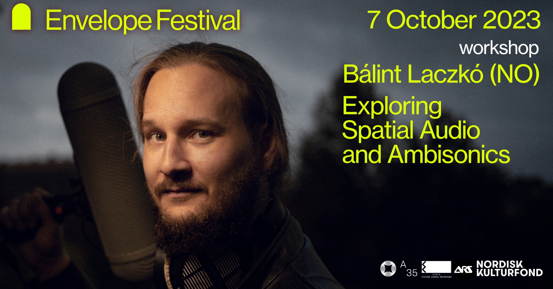 Workshop: Exploring Spatial Audio and Ambisonics with Bálint Laczkó (NO)