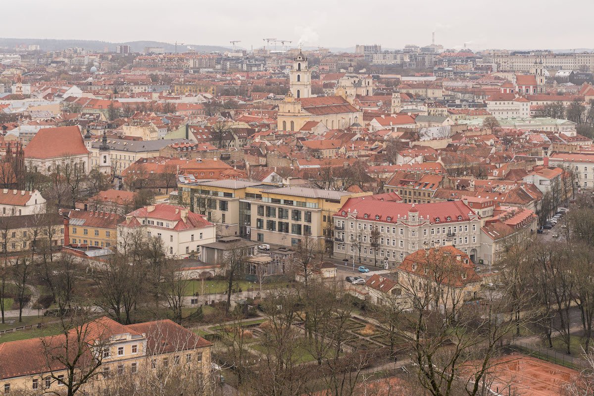 Theme of Vilnius Biennial - City of Vilnius. Photo by Andrej Vasilenko.