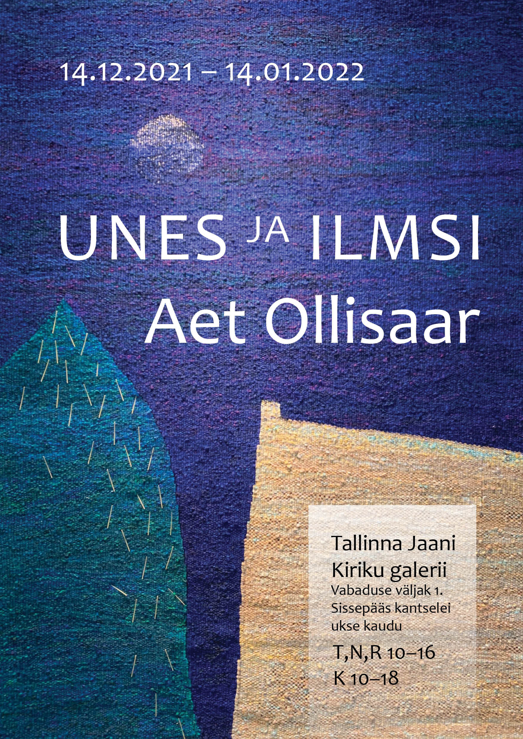 „Unes ja ilmsi“ Aet Ollisaar